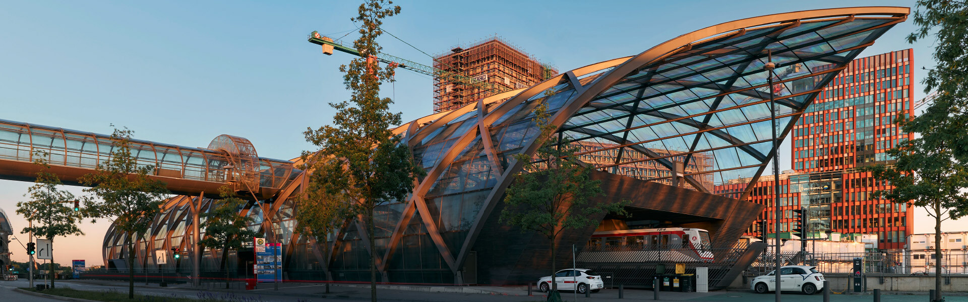 U-Bahn Station in Hamburg